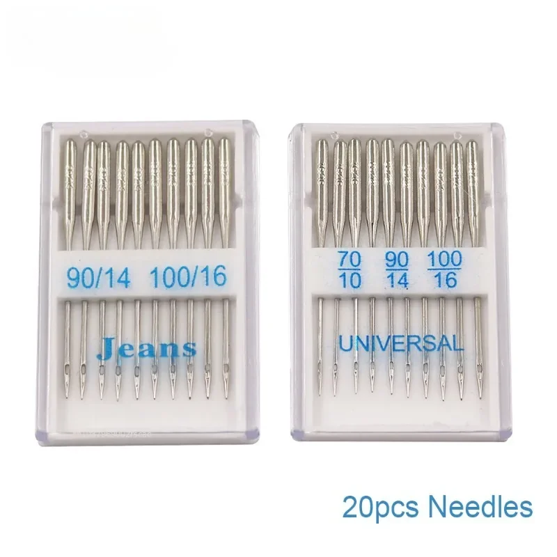 Craft Embellishment Storage - 20pcs/box Sewing Machine Needles 4 Sizes