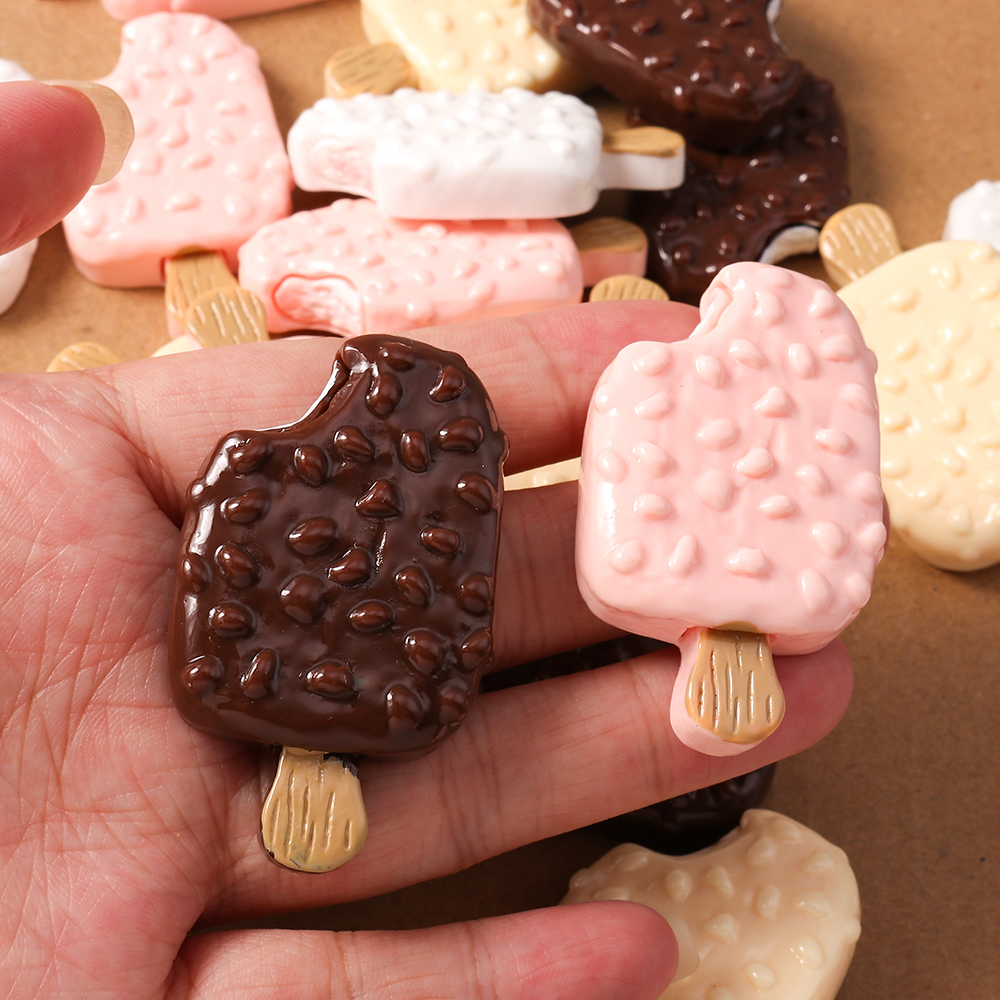 4pcs Simulation Food Ice Cream - đánh giá và giá Embellishments For Scrapbooking