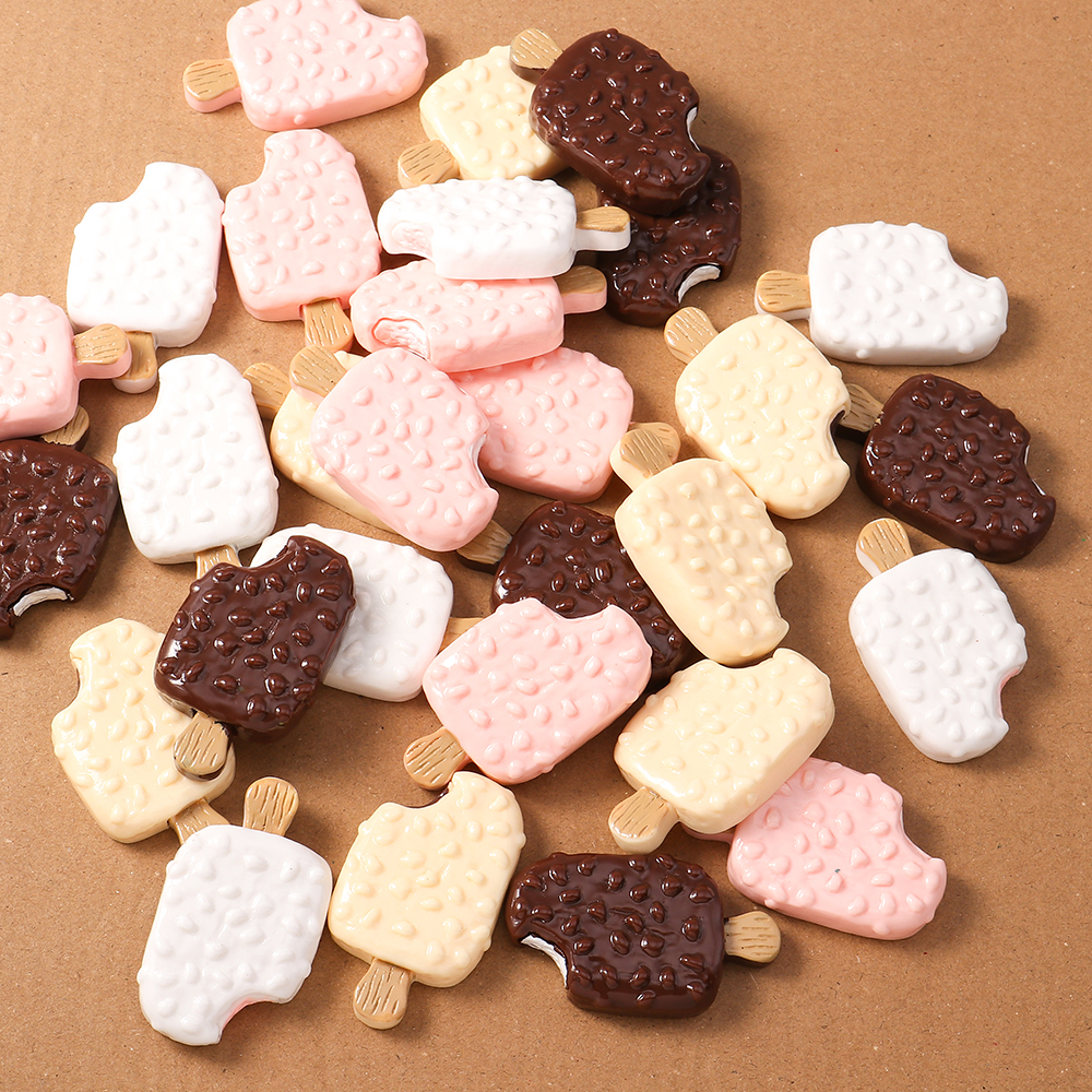 4pcs Simulation Food Ice Cream - đánh giá và giá Embellishments For Scrapbooking