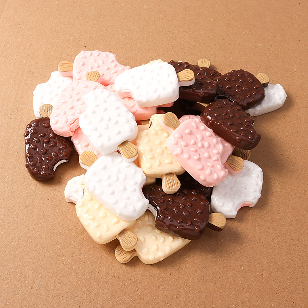 4pcs Simulation Food Ice Cream - đánh giá và giá Embellishments For Scrapbooking