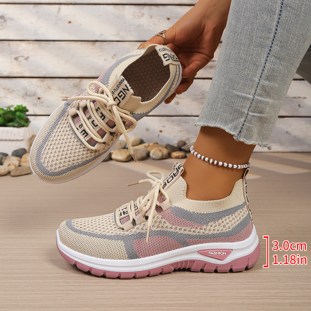 New women's vulcanized shoes,  - đánh giá và giá Guipure Lace Panel