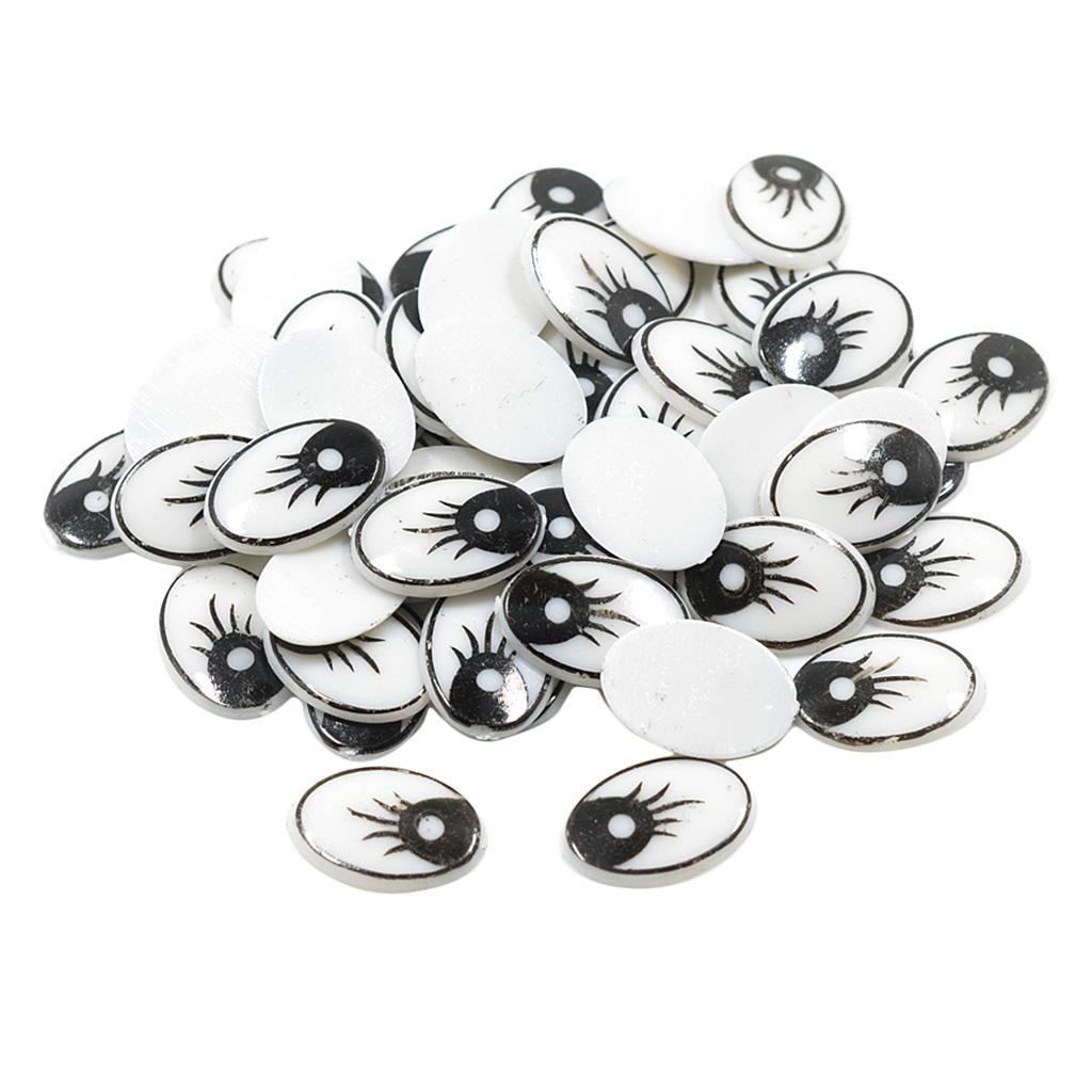 DIY Doll Eyes Plastic Flatback - đánh giá và giá Embellishment Crafts