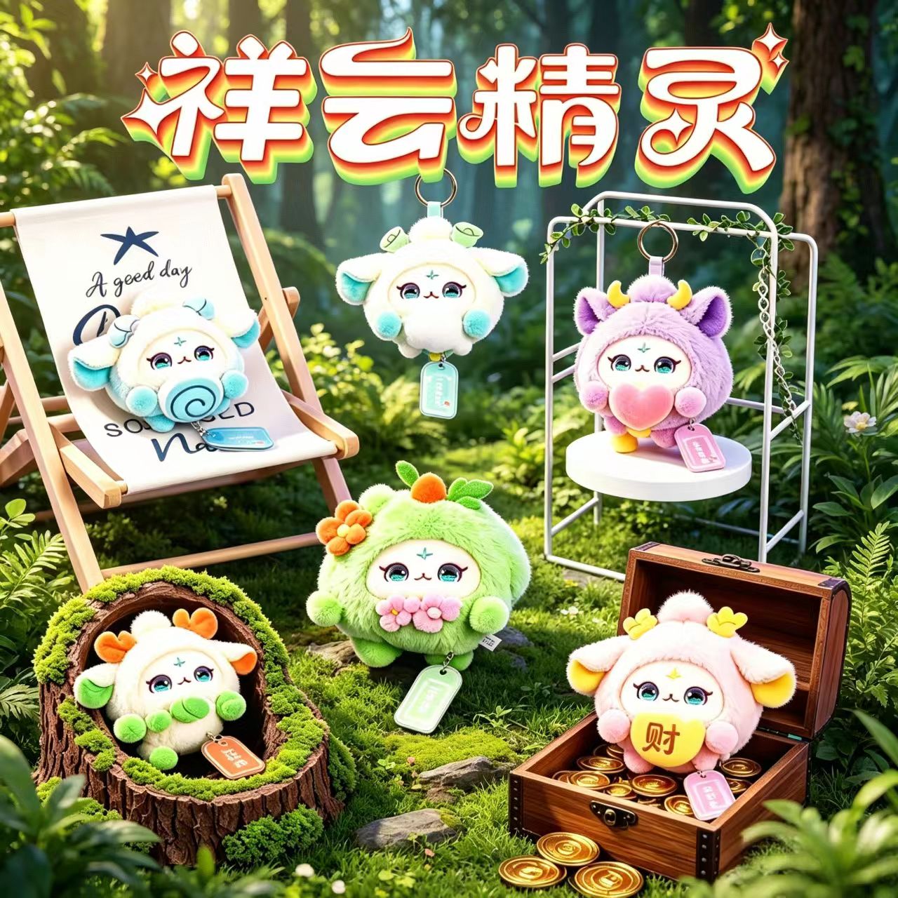Lucky Cloud Elf Plush Embroide - đánh giá và giá Craft Embellishment Storage