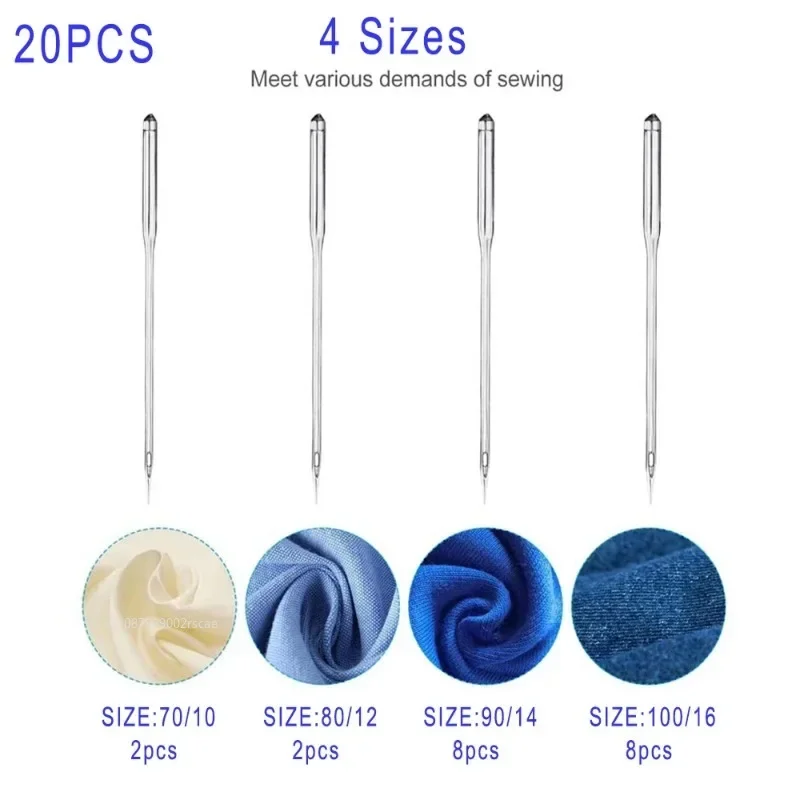 20pcs/box Sewing Machine Needl - đánh giá và giá Craft Embellishment Storage