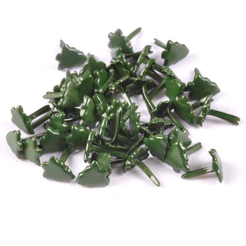 50pcs Mini Christmas Tree Brad - đánh giá và giá Christmas Craft Embellishment