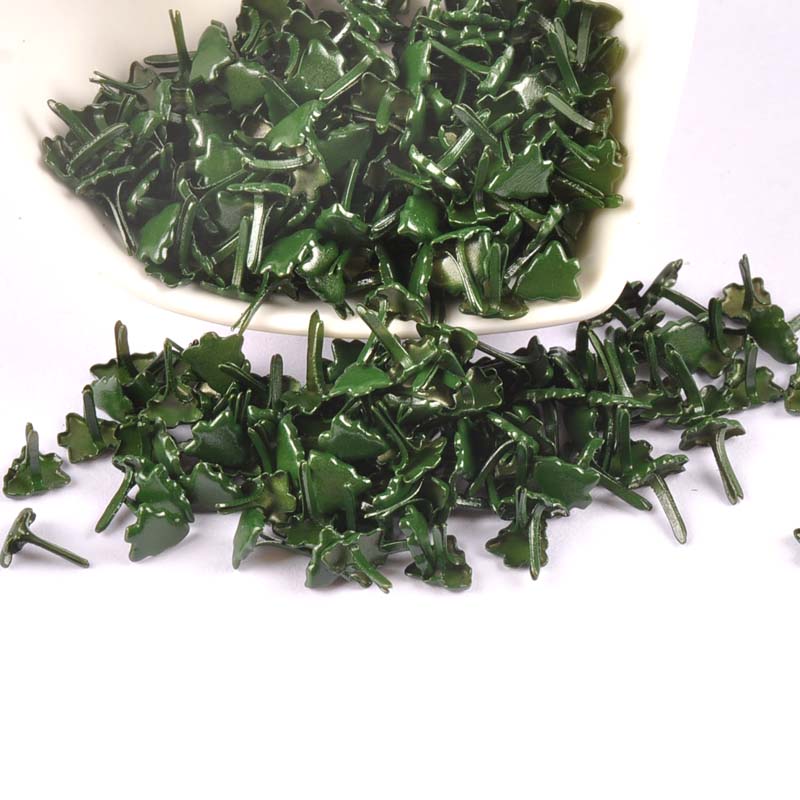 50pcs Mini Christmas Tree Brad - đánh giá và giá Christmas Craft Embellishment
