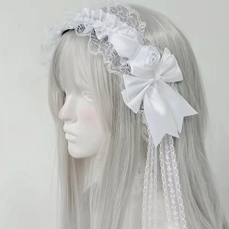 Gothic Lolita Lace Headbands f - đánh giá và giá Tassel Fringe Trim