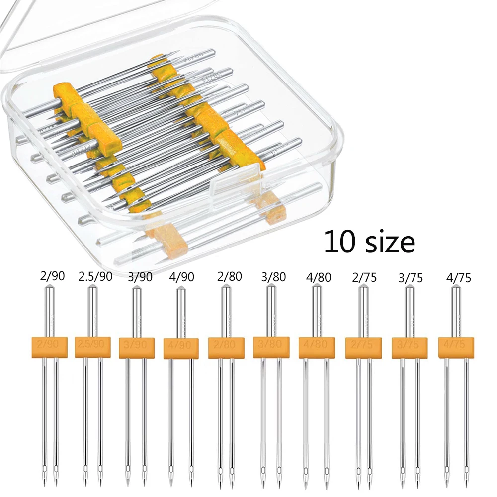 10PCS Sewing Machine Twin Need - đánh giá và giá Craft Embellishment Storage