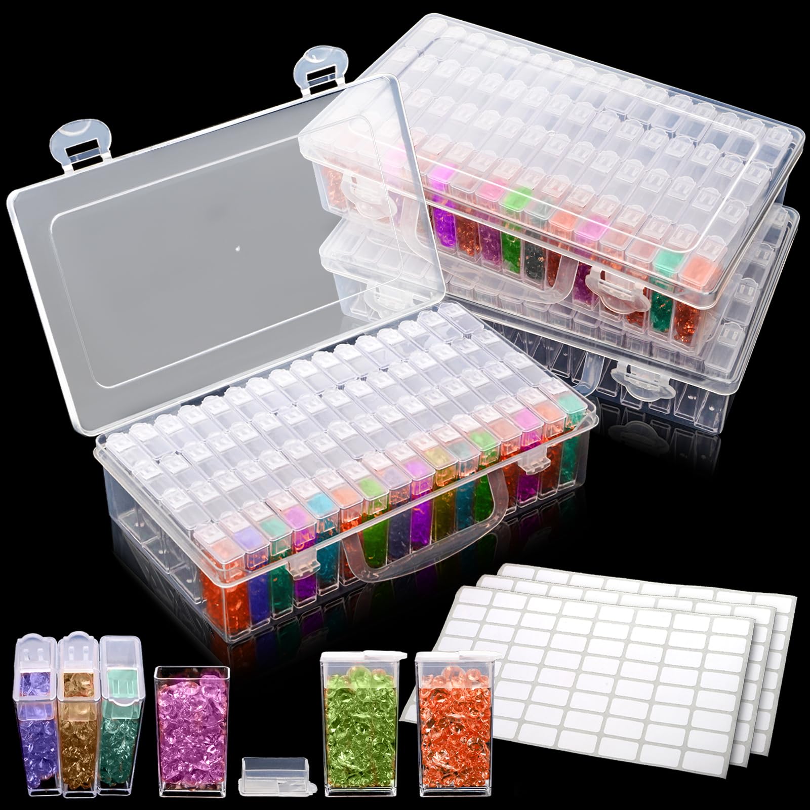 Diamond Art Storage Containers - đánh giá và giá Craft Embellishment Storage