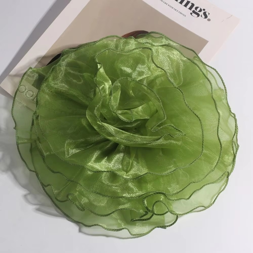 Fashion 28cm Fabric Flower Bro - đánh giá và giá Applique Patch Flower