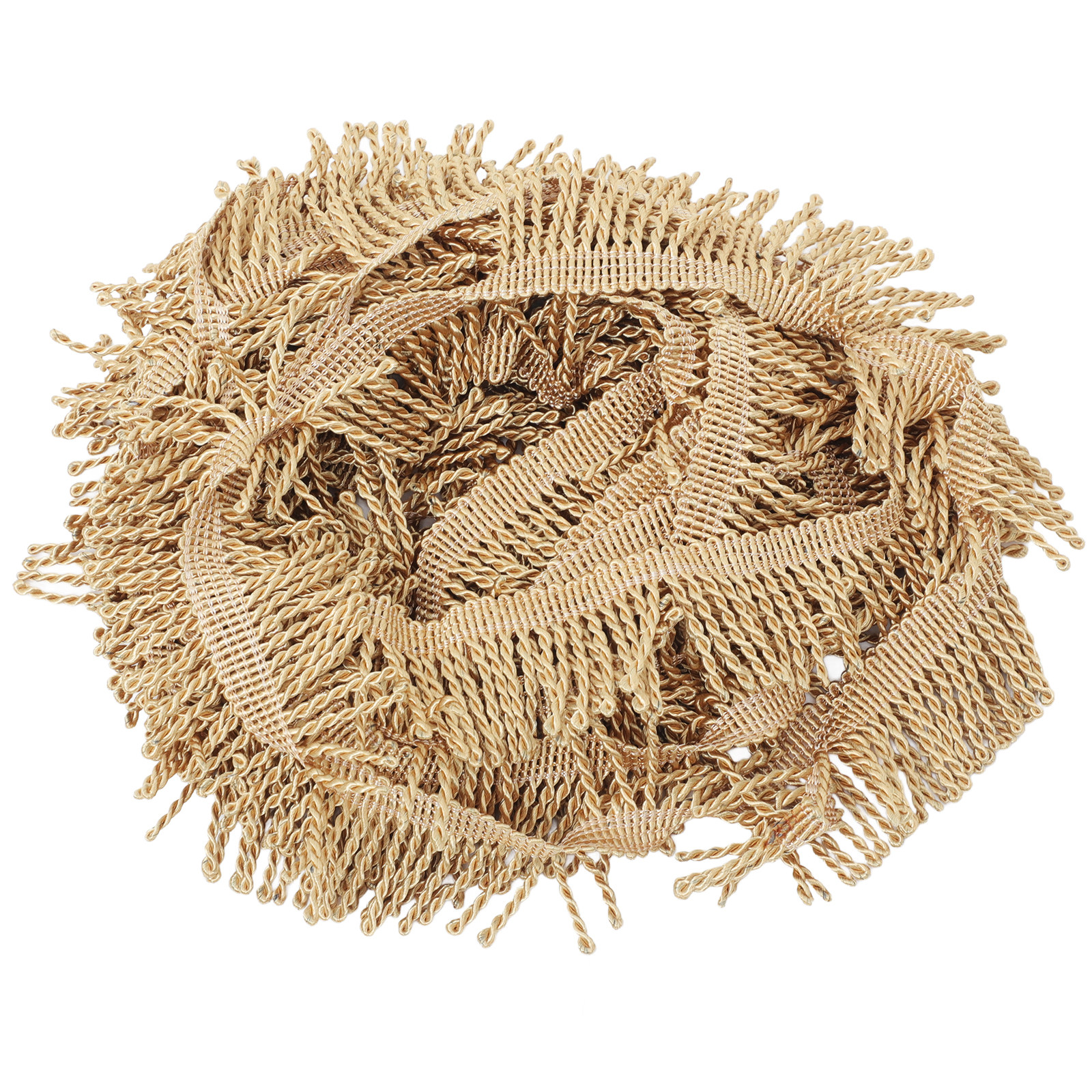 Gold Curtain Fringe Trim Polye - đánh giá và giá Tassel Fringe Trim