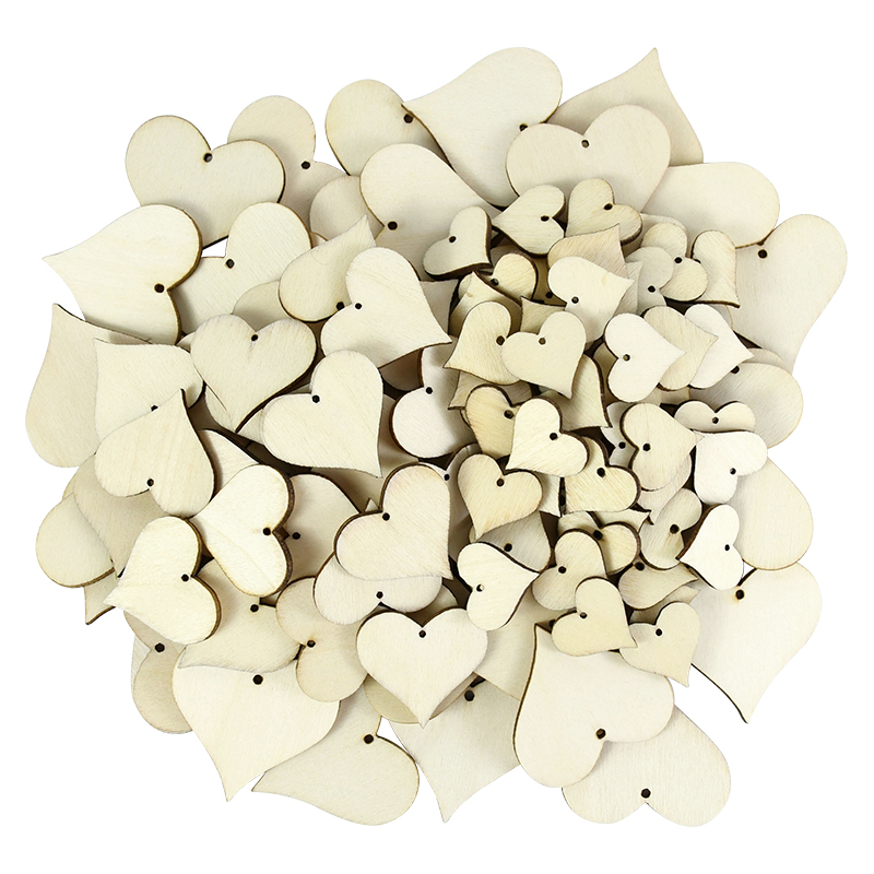 10-100pcs Unfinished Blank Woo - đánh giá và giá Embellishment Crafts