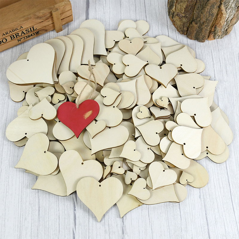 10-100pcs Unfinished Blank Woo - đánh giá và giá Embellishment Crafts