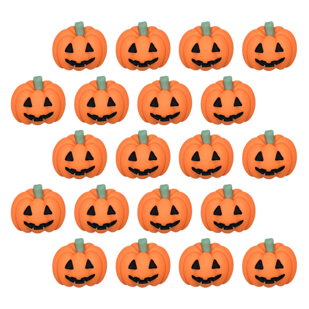 20Pcs Halloween Resin Pumpkin  - đánh giá và giá Embellishment Crafts