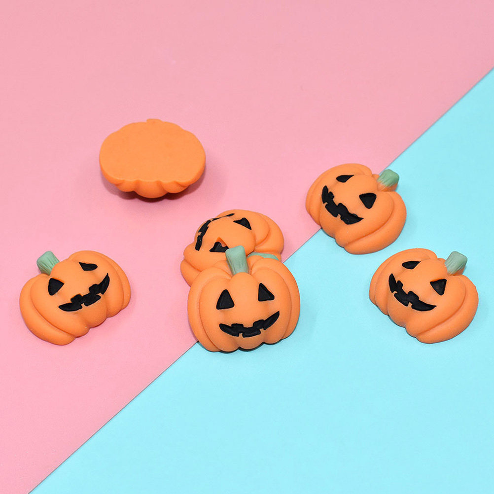 20Pcs Halloween Resin Pumpkin  - đánh giá và giá Embellishment Crafts