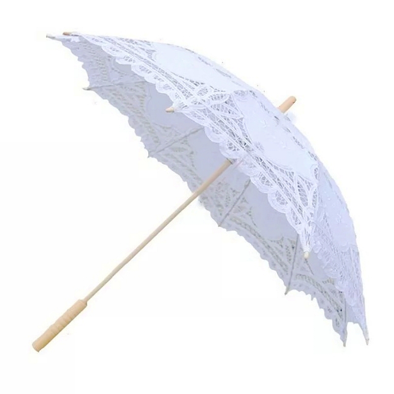 New Vintage Lace Umbrella Hand - đánh giá và giá Embroidery Craft