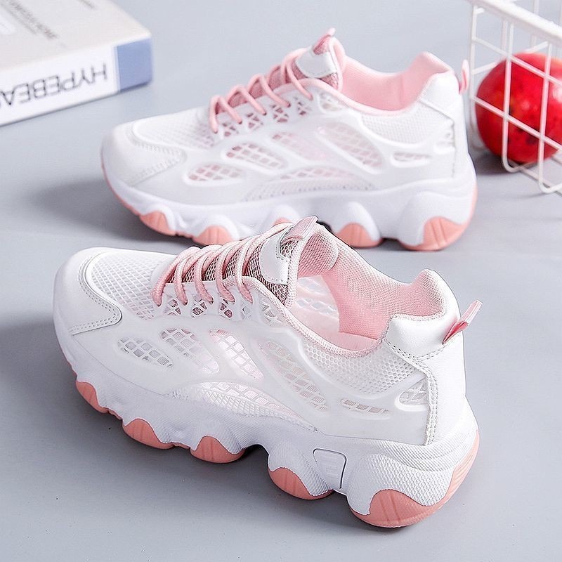 Breathable Mesh Chunky Sneaker - đánh giá và giá Guipure Lace Panel