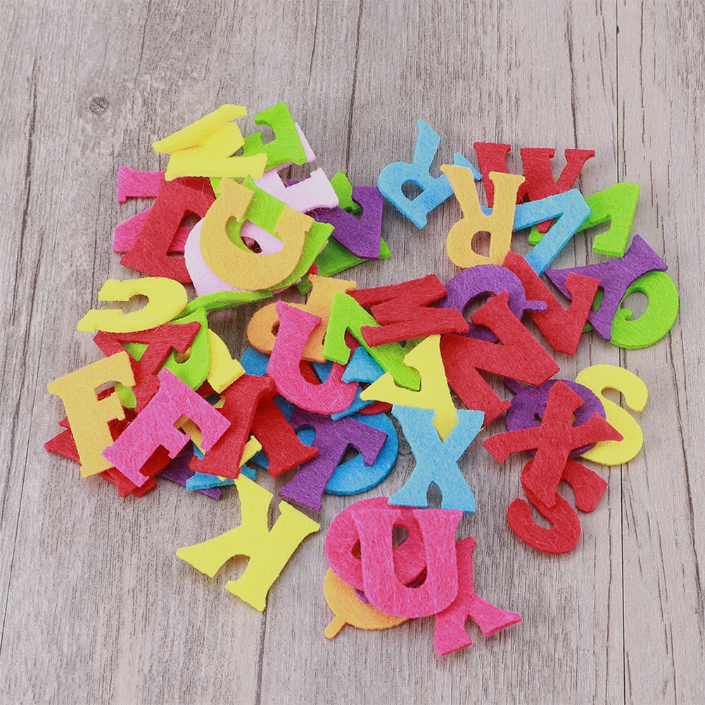 50Pcs Felt Alphabet Letters As - đánh giá và giá Embellishments For Scrapbooking