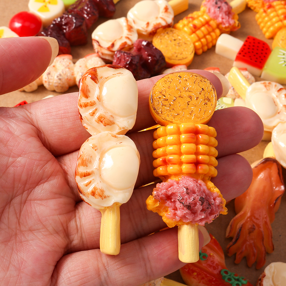 4pcs Simulation Foood Barbecue - đánh giá và giá Embellishments For Scrapbooking