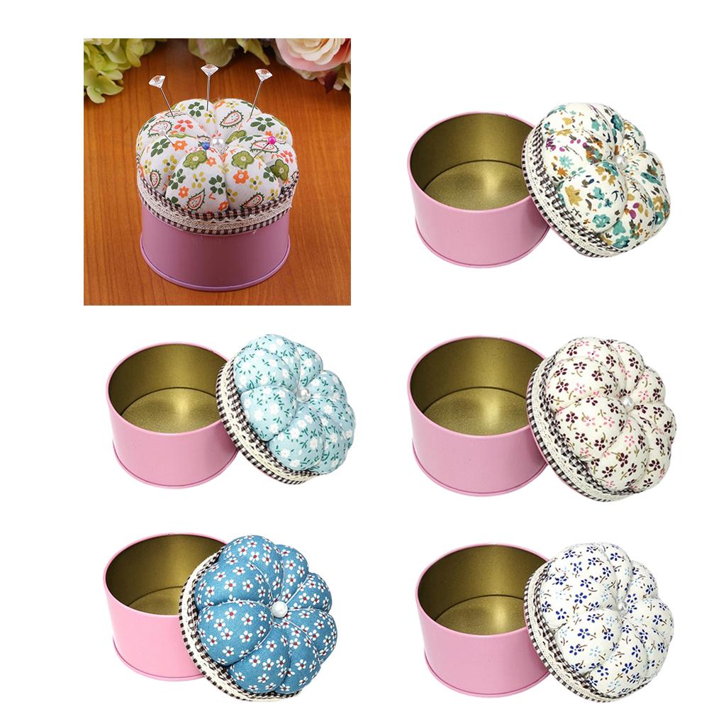 Cloth Pincushion with Storage  - đánh giá và giá Craft Embellishment Storage