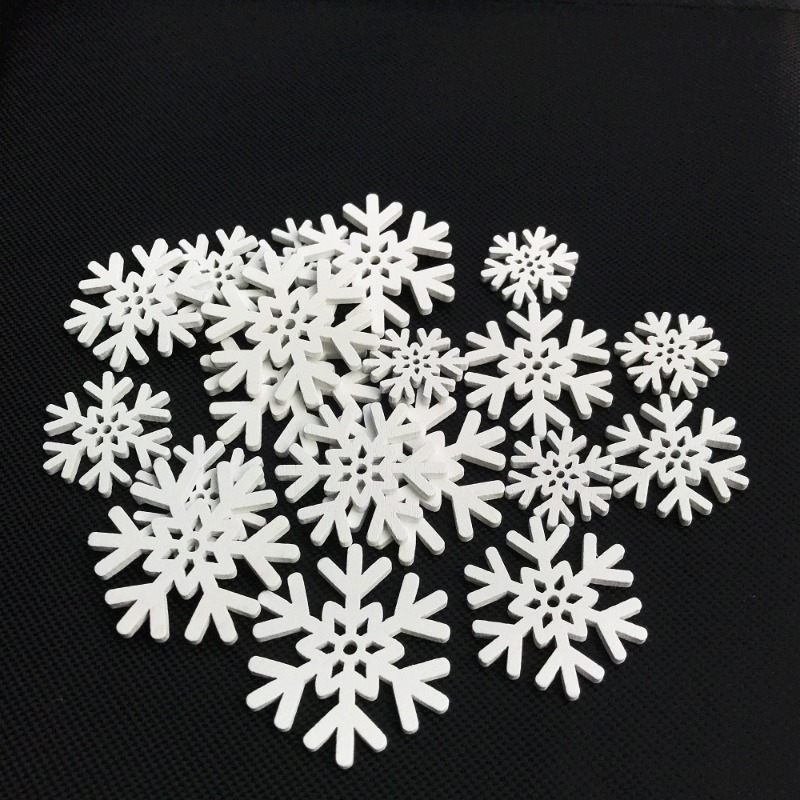 50pcs 20mm 25mm 30mm 35mm Mix  - đánh giá và giá Christmas Craft Embellishment