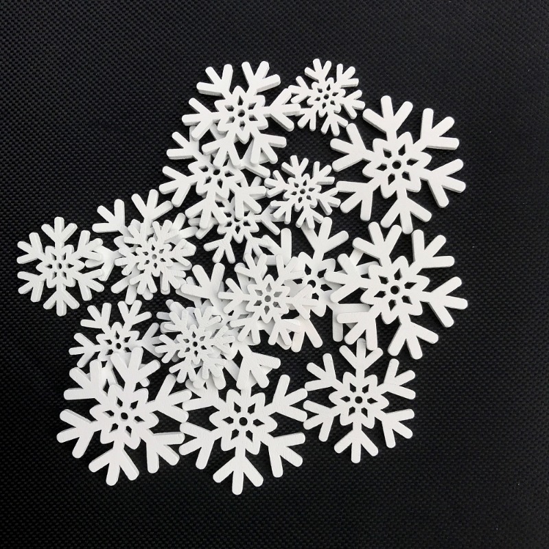 50pcs 20mm 25mm 30mm 35mm Mix  - đánh giá và giá Christmas Craft Embellishment