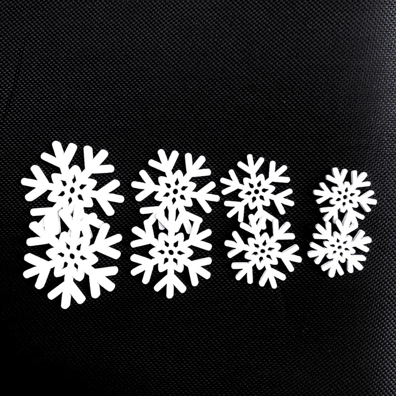 50pcs 20mm 25mm 30mm 35mm Mix  - đánh giá và giá Christmas Craft Embellishment