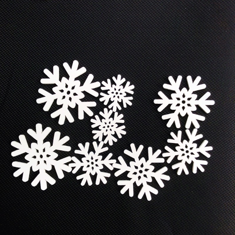 50pcs 20mm 25mm 30mm 35mm Mix  - đánh giá và giá Christmas Craft Embellishment