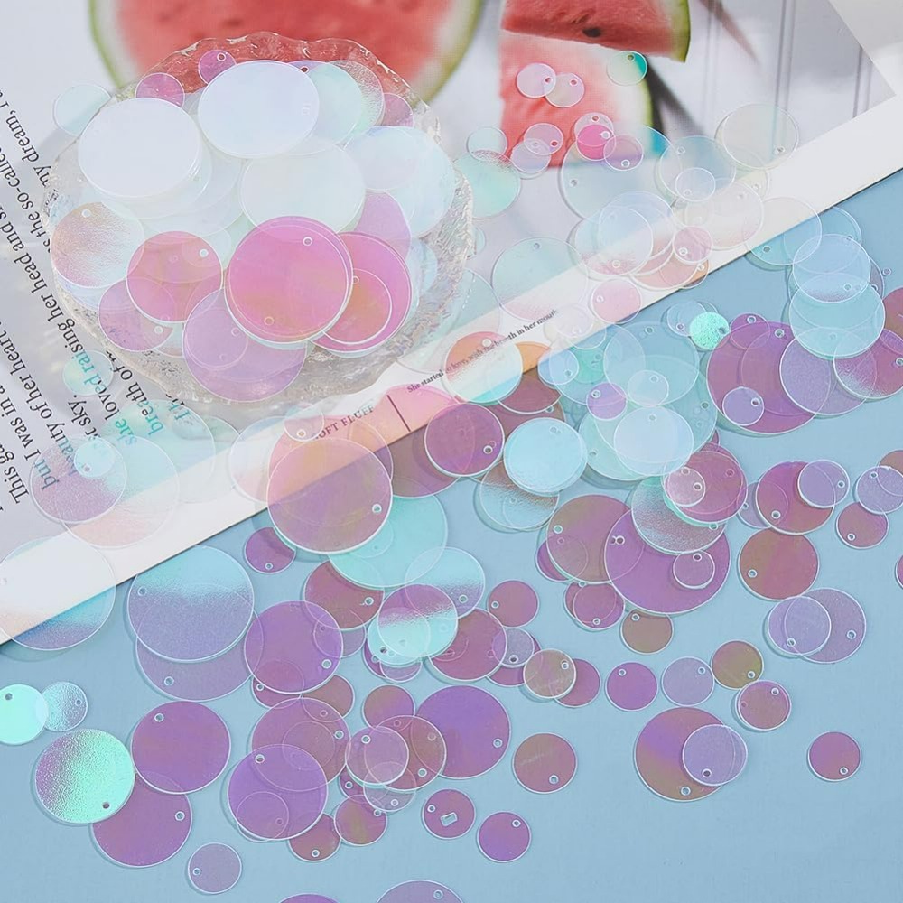 1800Pcs 6 Sizes Loose Sequin F - đánh giá và giá Embroidery Craft