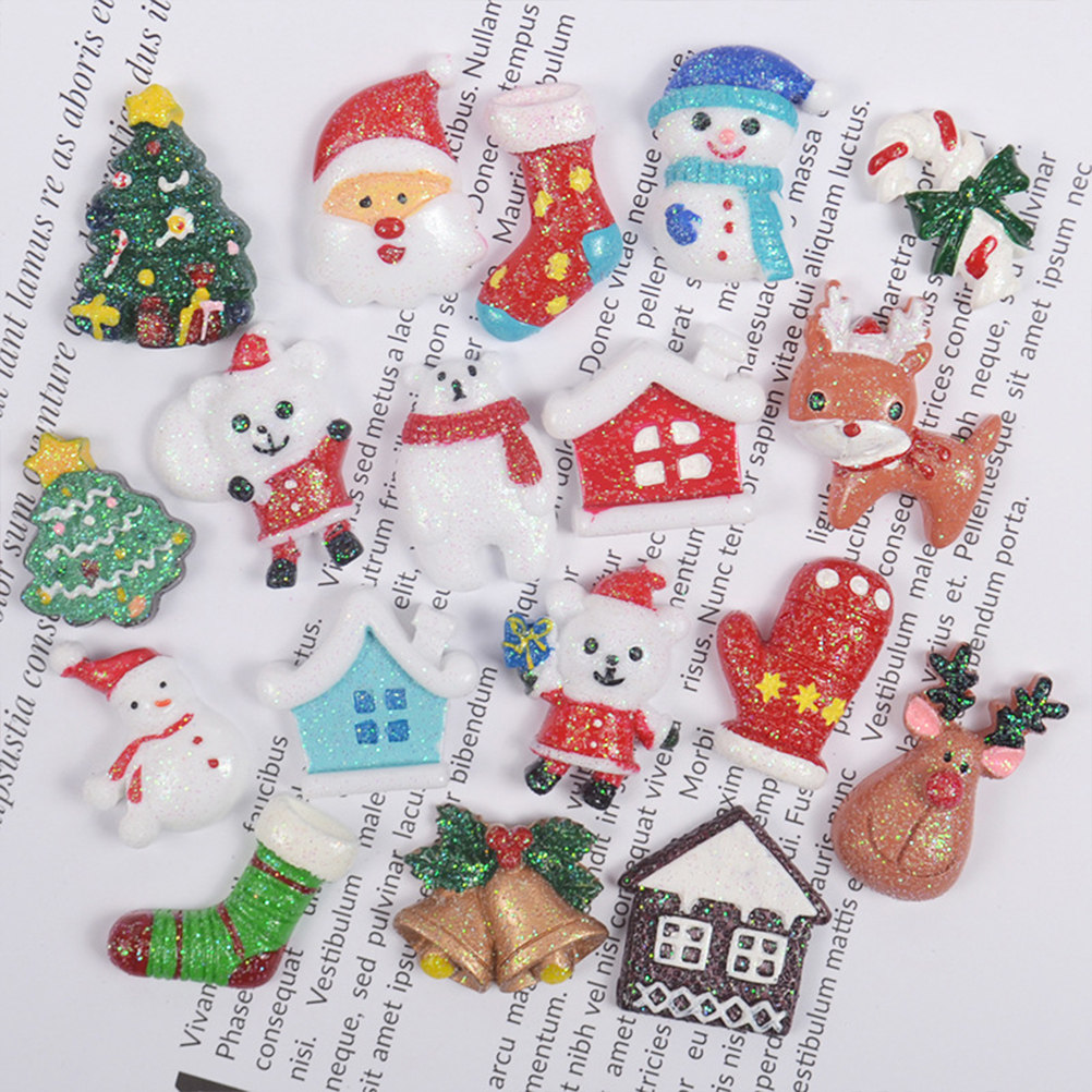 50pcs Resin DIY Accessories Ch - đánh giá và giá Christmas Craft Embellishment