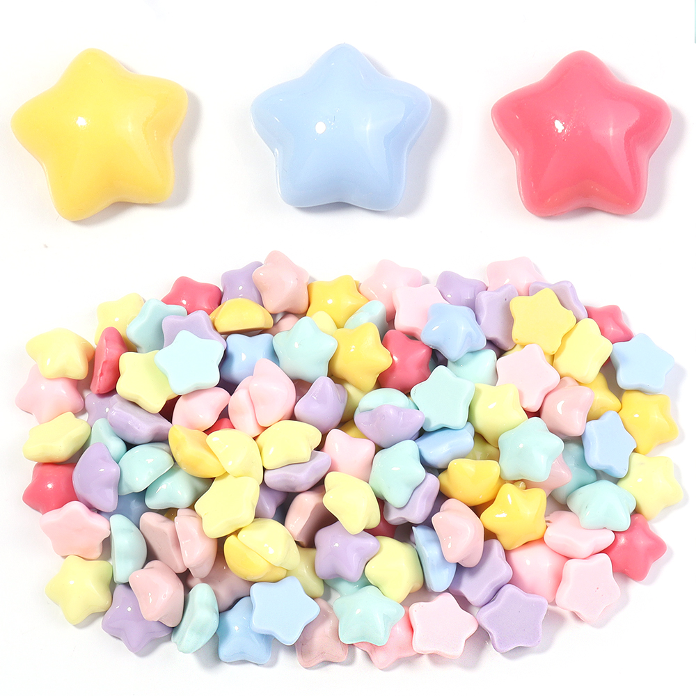 50pcs/lot 16mm Colorful Star R - đánh giá và giá Embellishment Crafts
