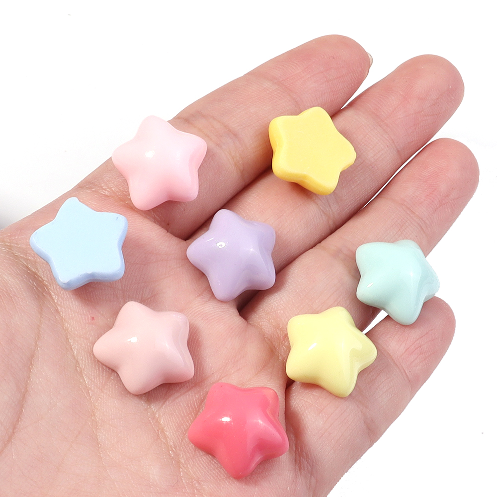 50pcs/lot 16mm Colorful Star R - đánh giá và giá Embellishment Crafts