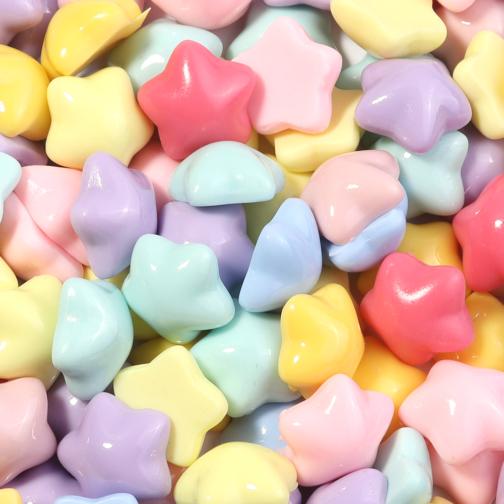 50pcs/lot 16mm Colorful Star R - đánh giá và giá Embellishment Crafts
