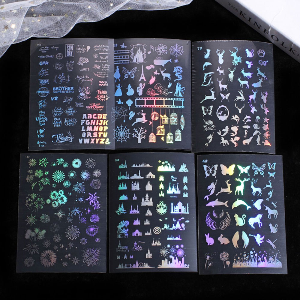 For Fun 1PC DIY Laser Decorati - đánh giá và giá Embellishments For Scrapbooking