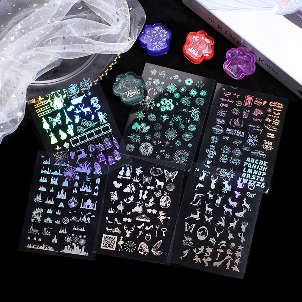 For Fun 1PC DIY Laser Decorati - đánh giá và giá Embellishments For Scrapbooking