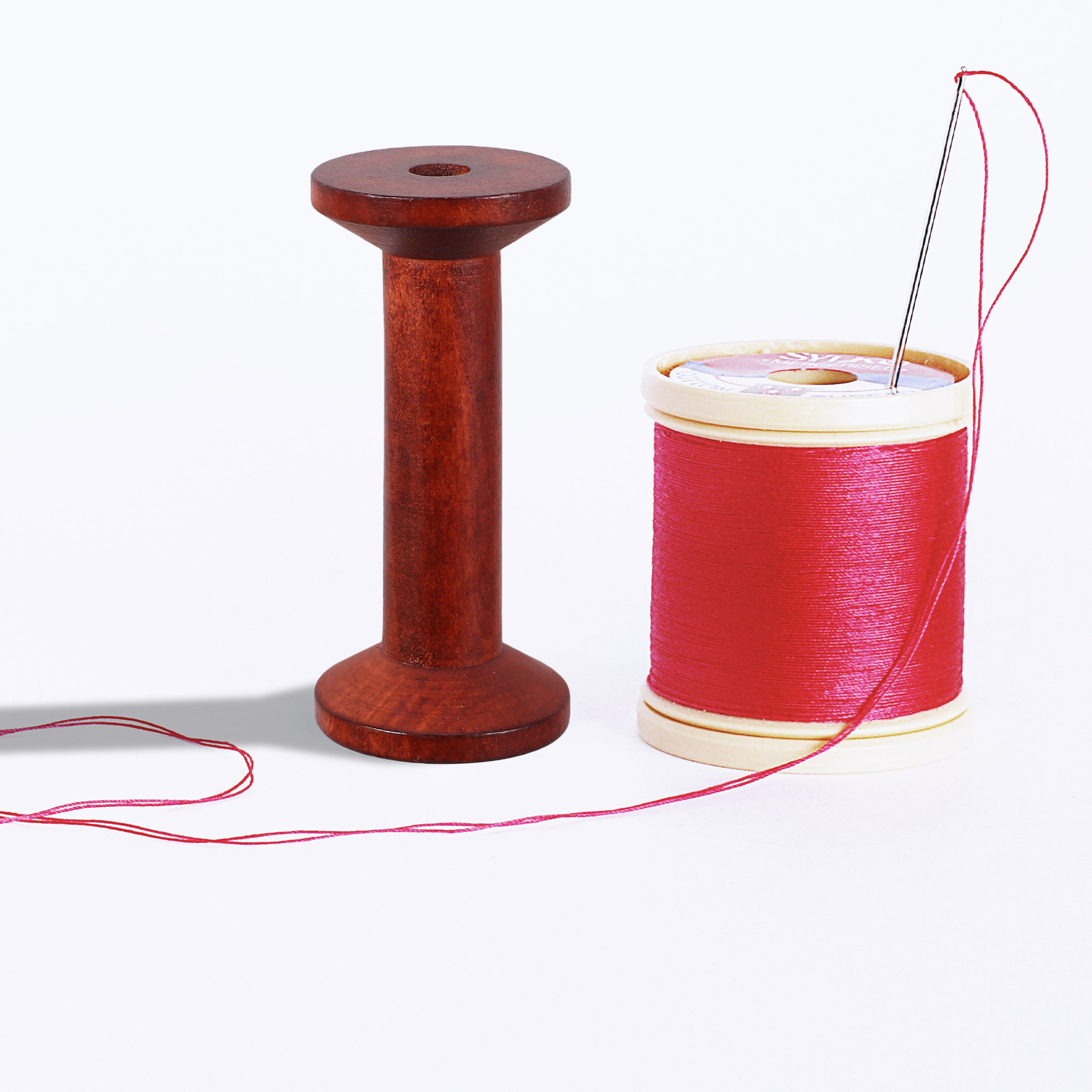 6Pcs Wooden Empty Spools for C - đánh giá và giá Embroidery Craft