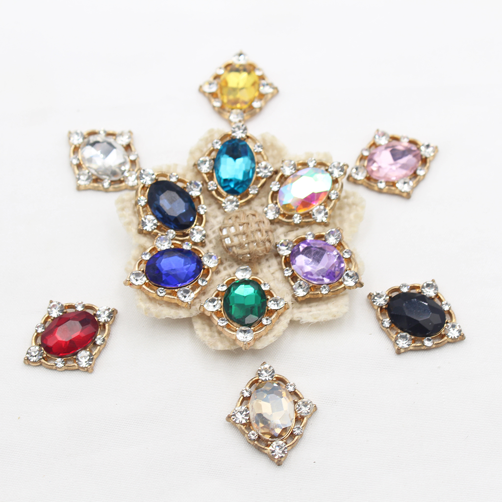 10Pcs Vintage Crystal Sew on C - đánh giá và giá Embellishment Crafts