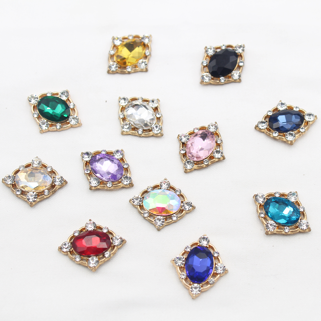 10Pcs Vintage Crystal Sew on C - đánh giá và giá Embellishment Crafts