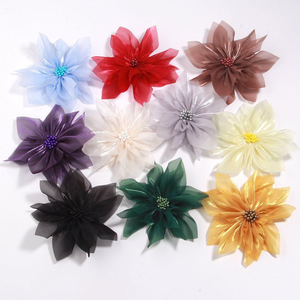 11cm Light Sense Yarn Flower O - đánh giá và giá Applique Patch Flower