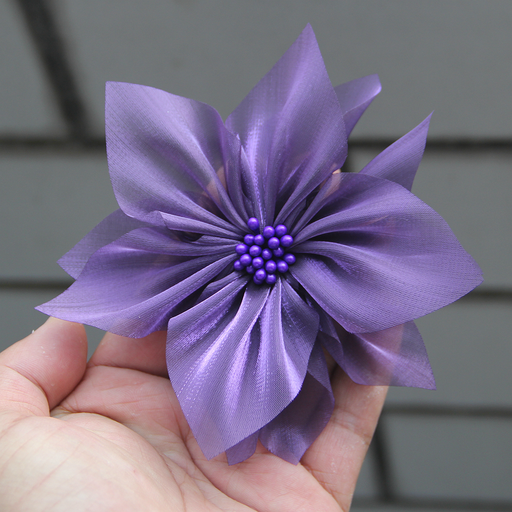 11cm Light Sense Yarn Flower O - đánh giá và giá Applique Patch Flower