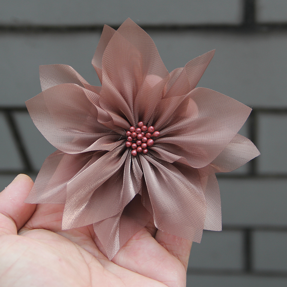 11cm Light Sense Yarn Flower O - đánh giá và giá Applique Patch Flower