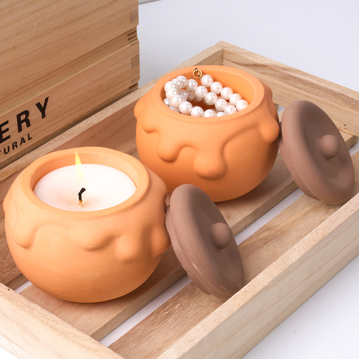 3D Honey Candle Jar Silicone M - đánh giá và giá Craft Embellishment Storage