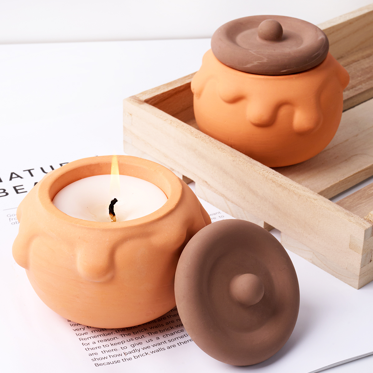 3D Honey Candle Jar Silicone M - đánh giá và giá Craft Embellishment Storage