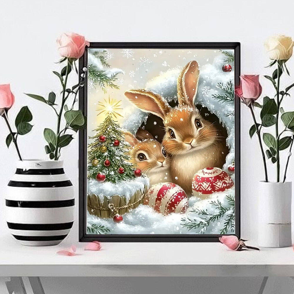 Huacan Christmas Diamond Paint - đánh giá và giá Embroidery Craft