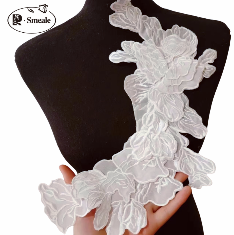 2PCS .2 Designs .Multilayer We - đánh giá và giá Applique Patch Flower