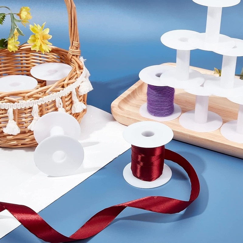 20pcs Empty Plastic Spools 2 I - đánh giá và giá Organza Ribbon Spool