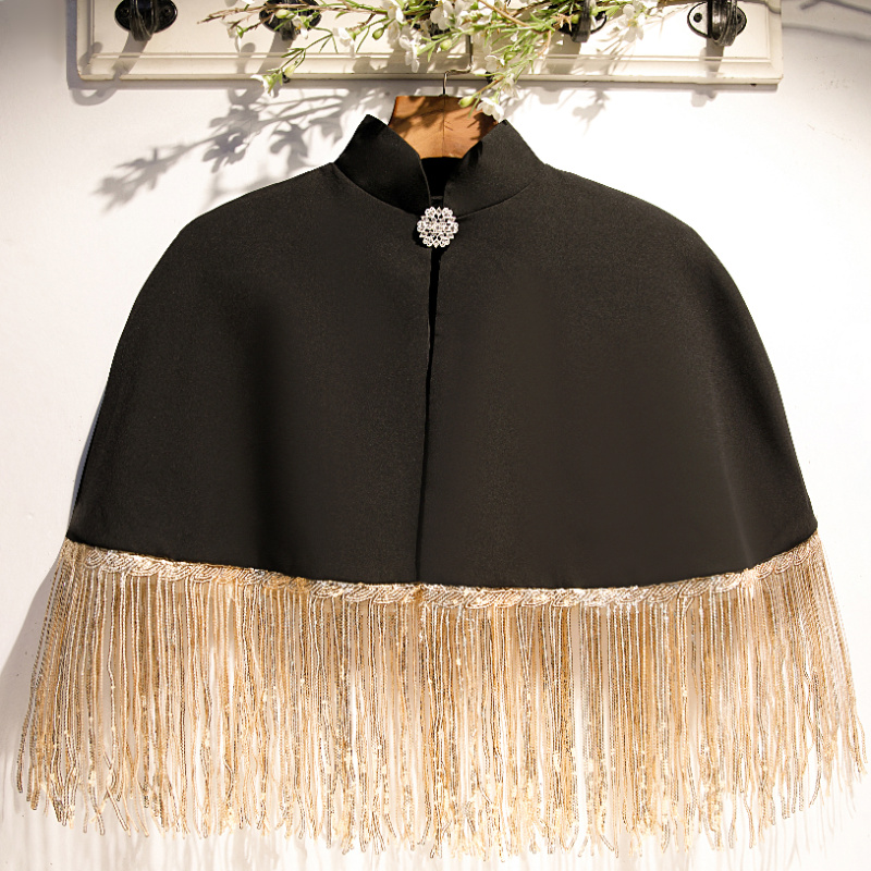 Women's Spring Summer Black Co - đánh giá và giá Tassel Fringe Trim