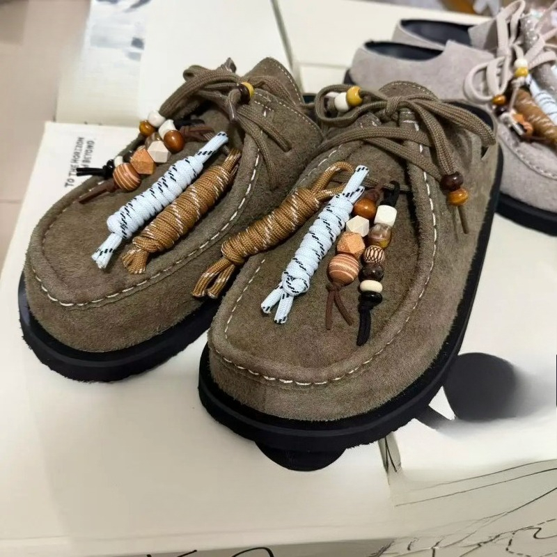 Women Men Clogs Cow Suede Leat - đánh giá và giá Guipure Lace Panel