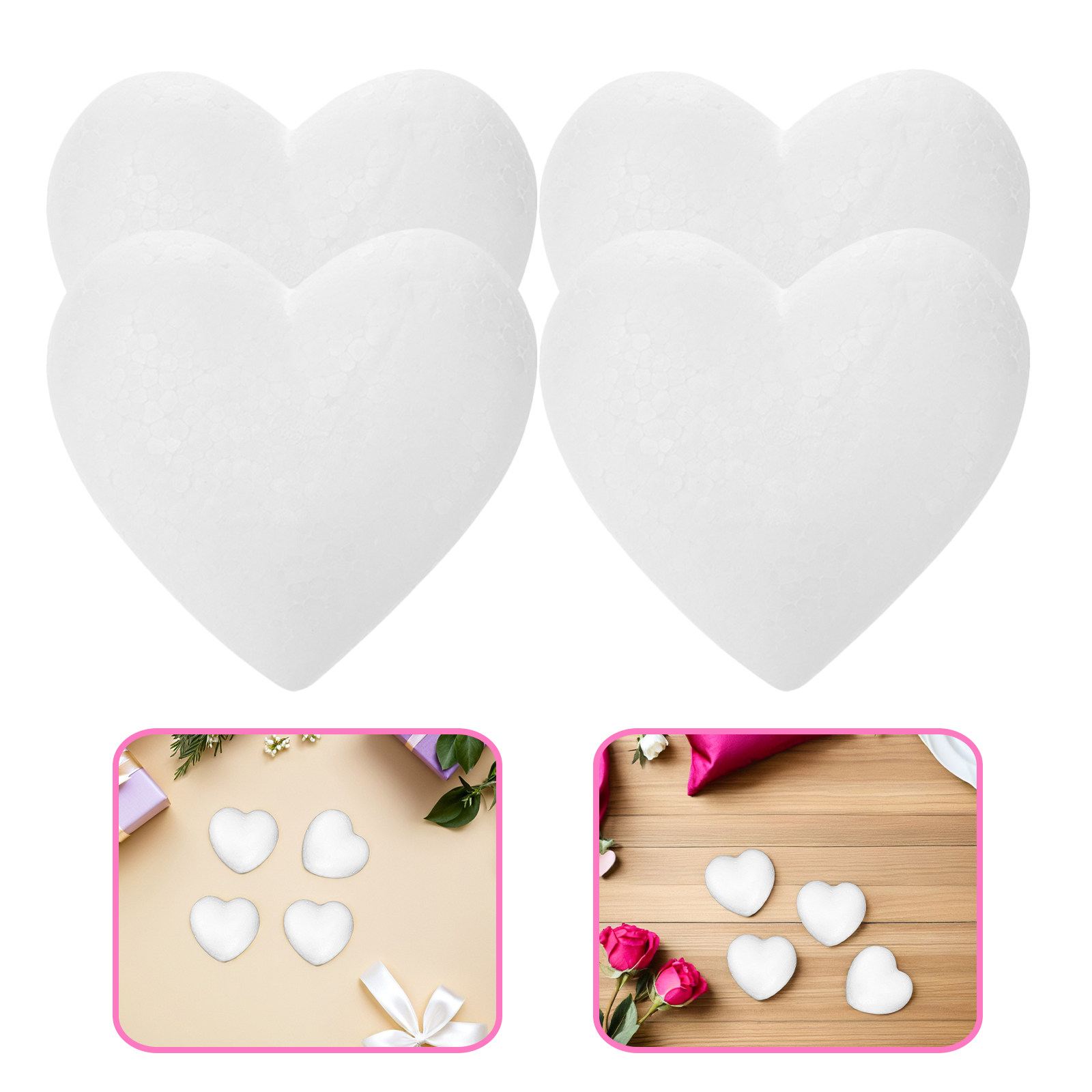 20Pcs Blank Heart Foam Balls L - đánh giá và giá Embellishment Crafts