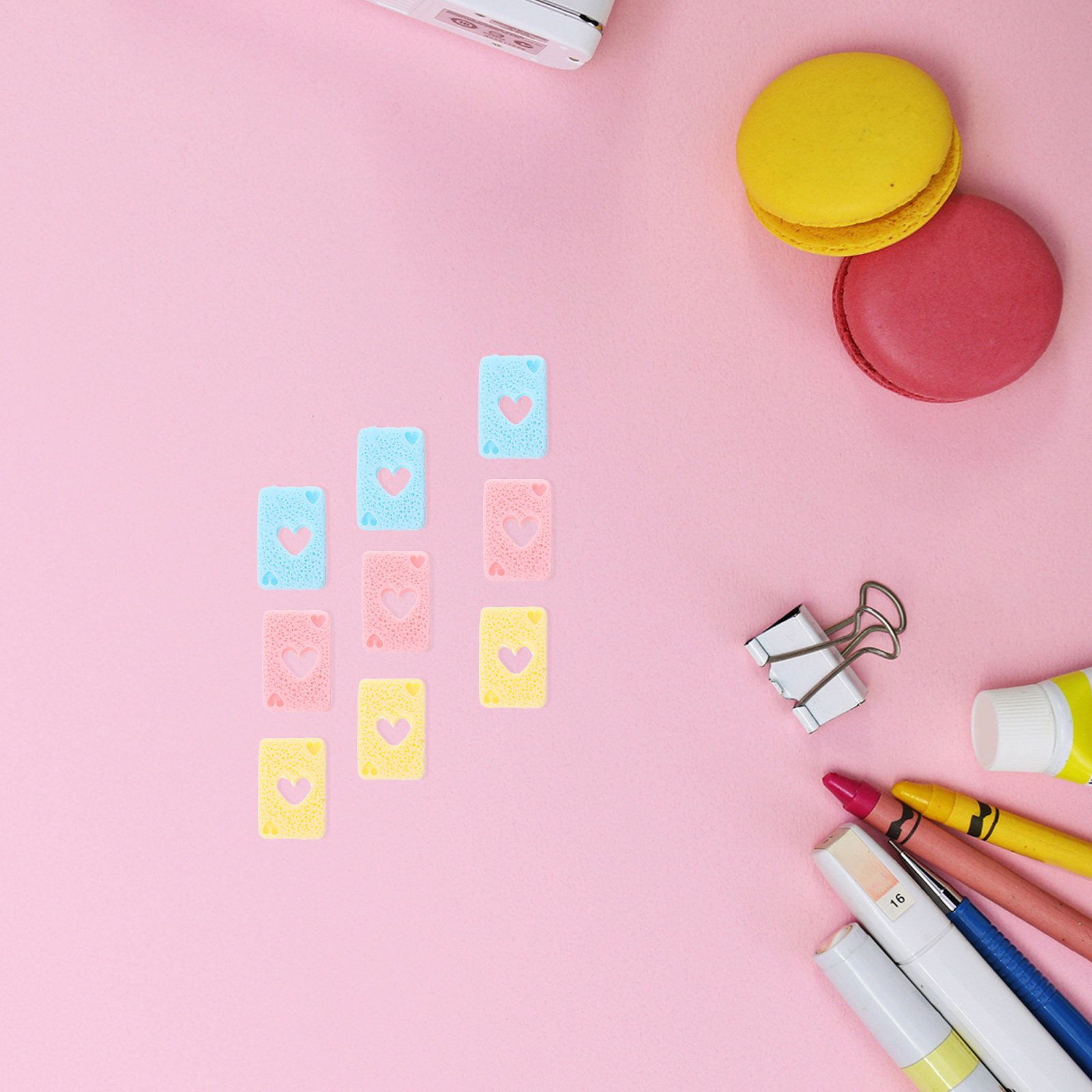 30Pcs Resin Playing Card Charm - đánh giá và giá Embellishment Crafts